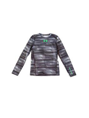 Under Armour ColdGear Long Sleeve Shirt - Youth Size L - Black Athletic Base